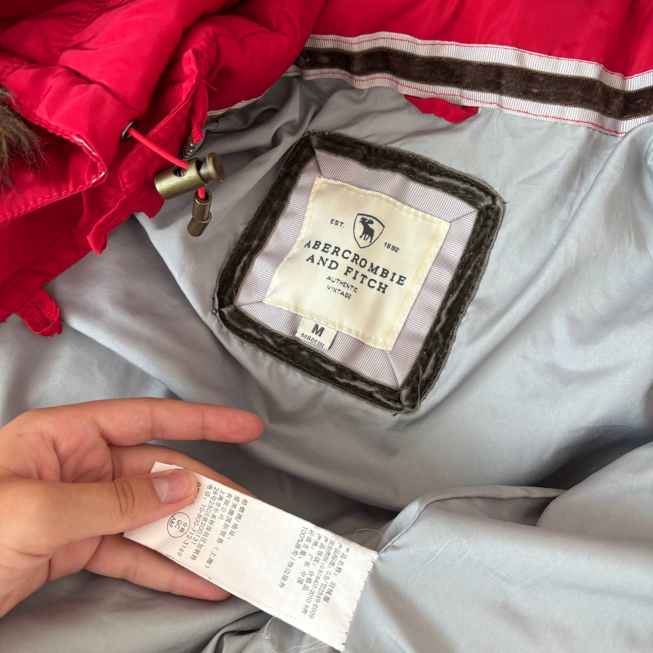 Abercrombie and Fitch puffer
