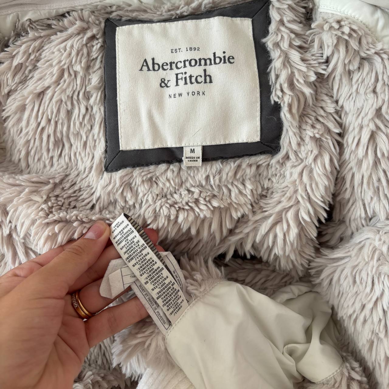 Abercrombie and Fitch puffer
