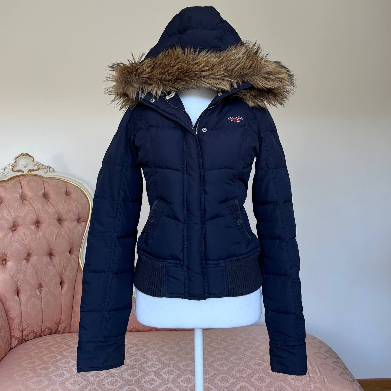 Hollister puffer coat