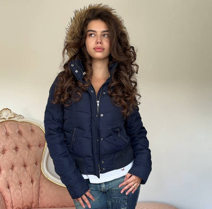 Hollister puffer coat