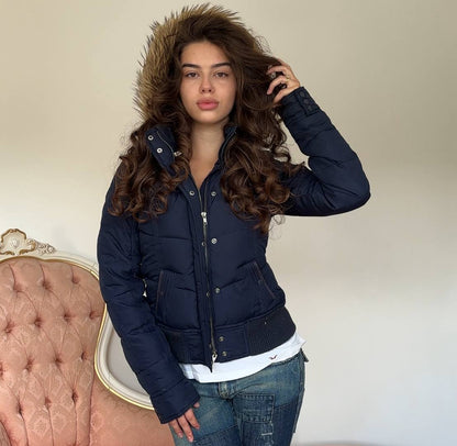 Hollister puffer coat