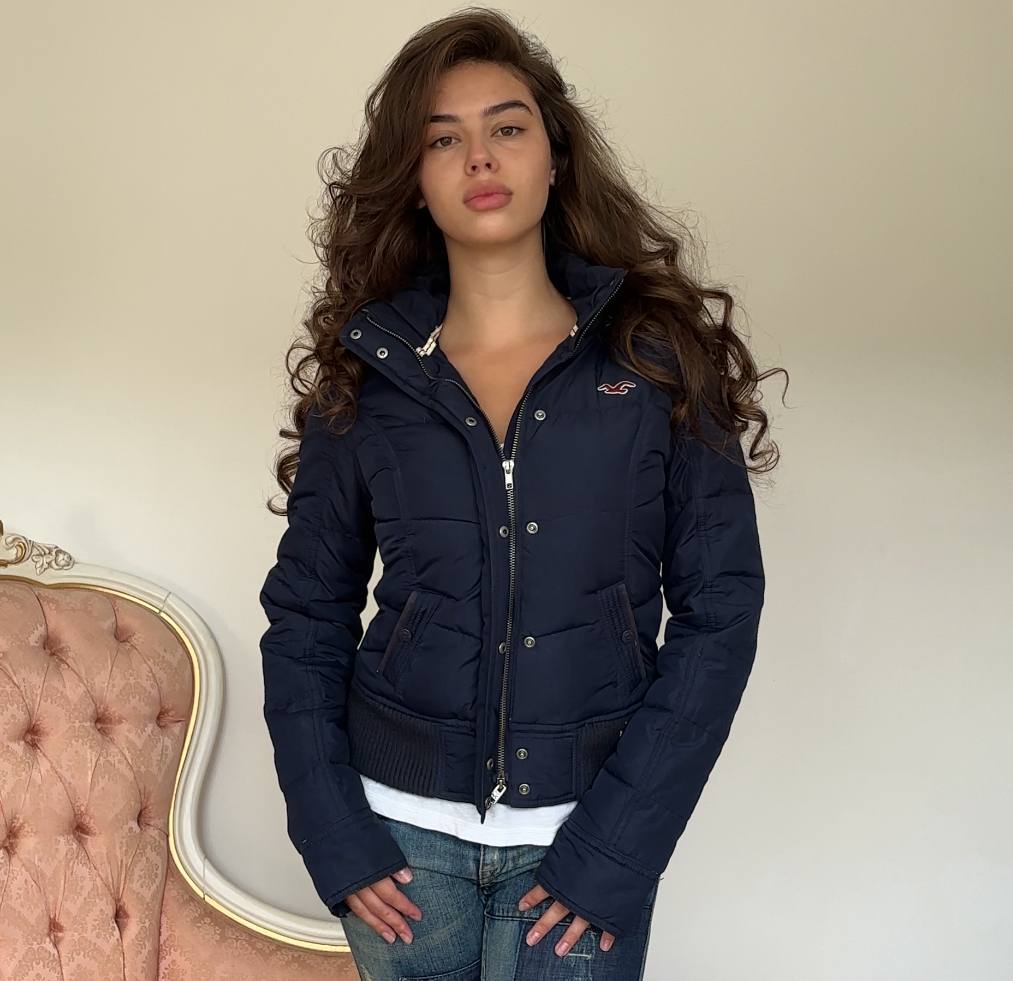 Hollister puffer coat