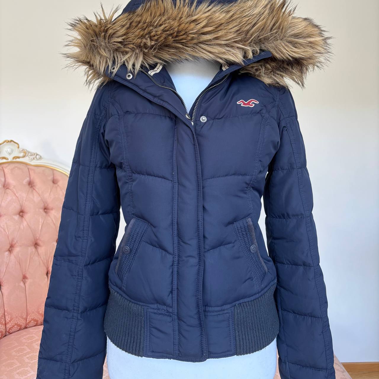 Hollister puffer coat