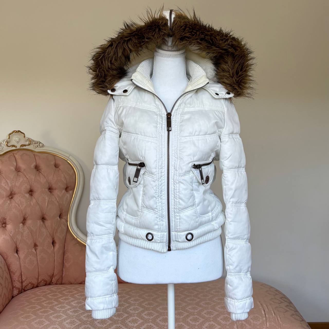 Vintage y2k puffer coat