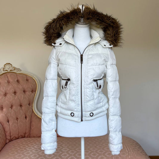Vintage y2k puffer coat