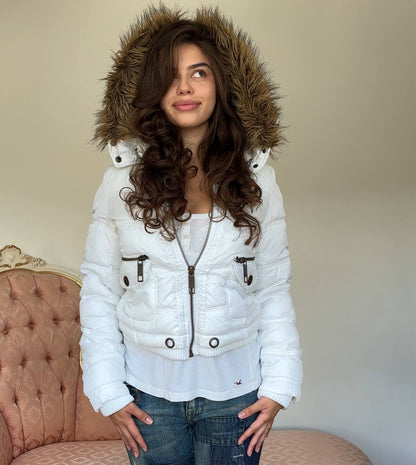Vintage y2k puffer coat