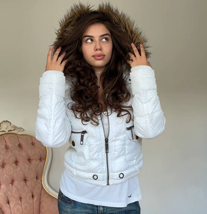 Vintage y2k puffer coat