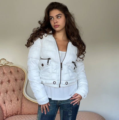 Vintage y2k puffer coat
