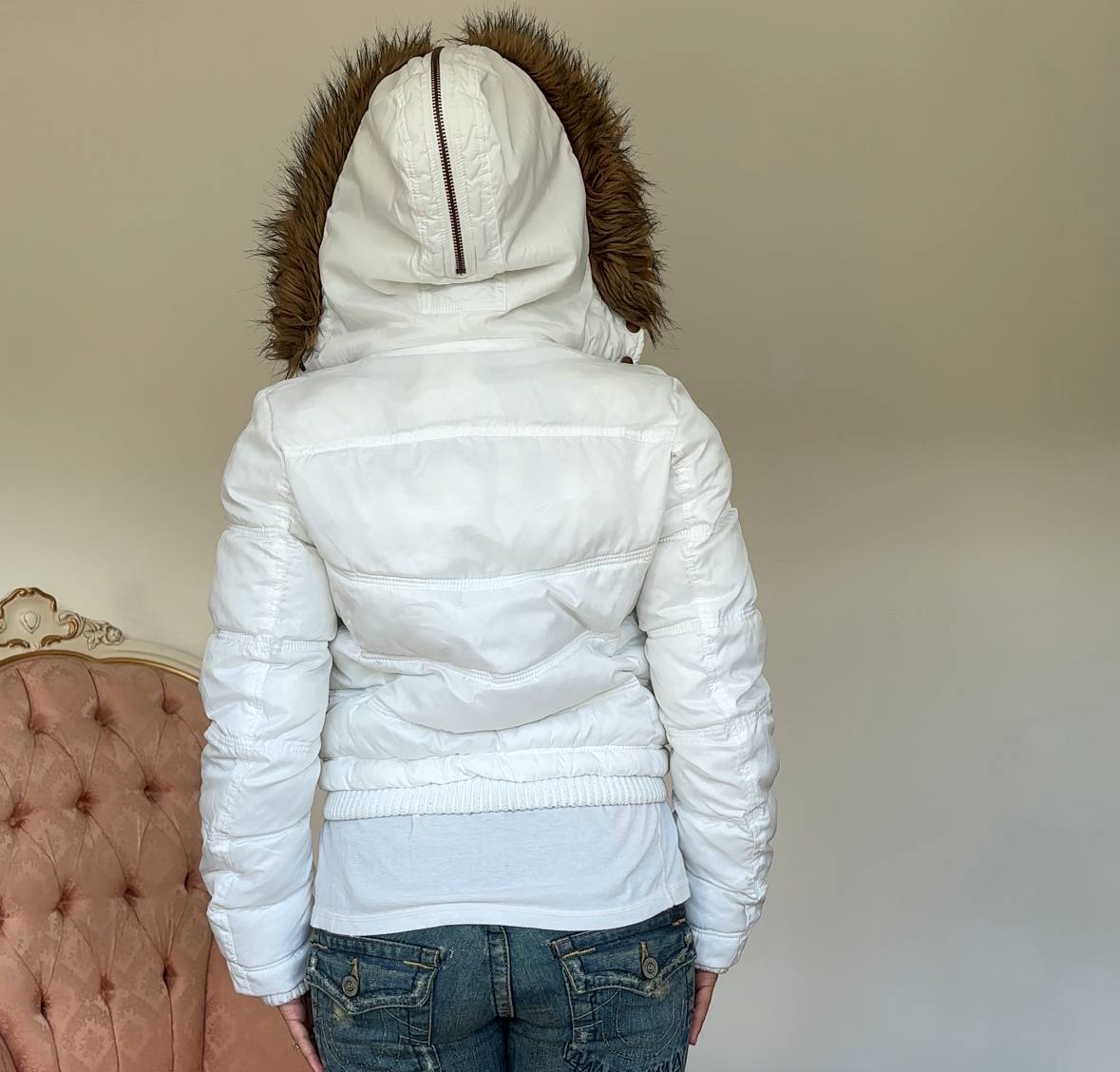 Vintage y2k puffer coat