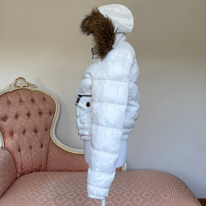 Vintage y2k puffer coat