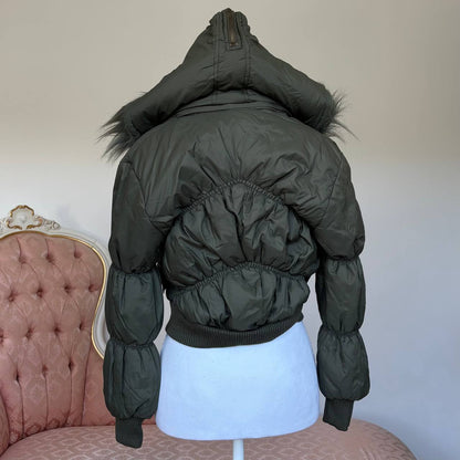 Vintage y2k puffer coat