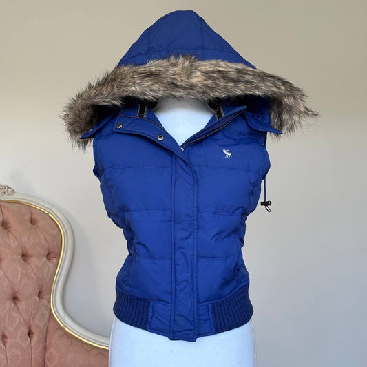 Abercrombie and Fitch sleeveless puffer