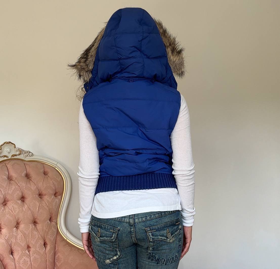 Abercrombie and Fitch sleeveless puffer