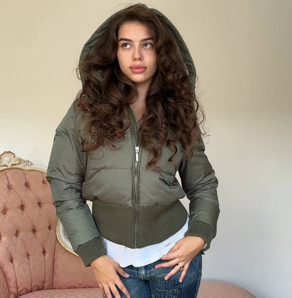 Vintage y2k puffer coat