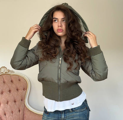 Vintage y2k puffer coat