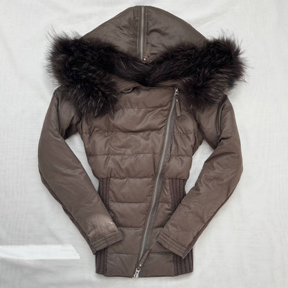 Pinko puffer coat zip-jacket