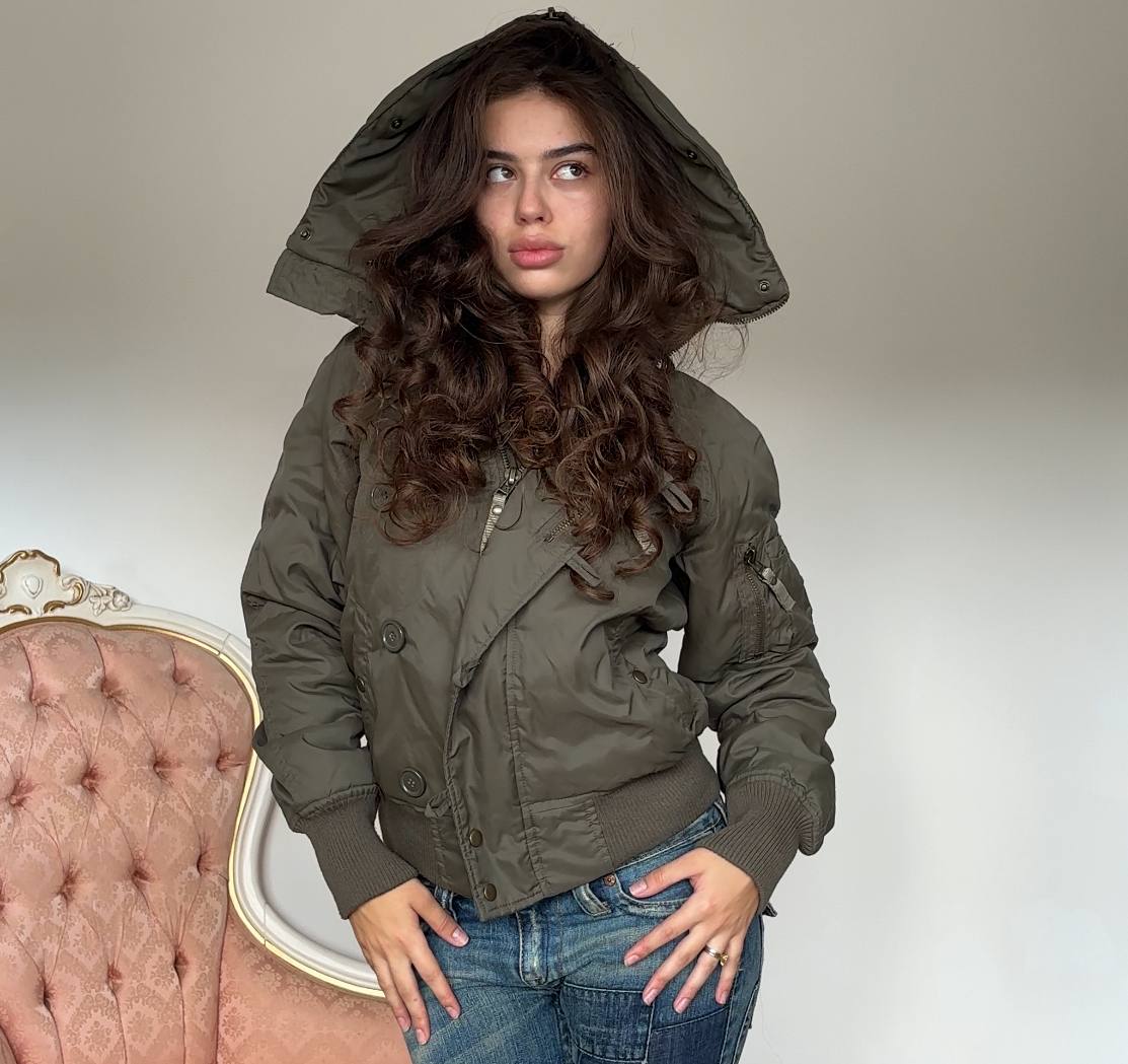 Vintage y2k puffer coat