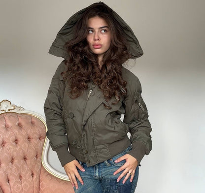 Vintage y2k puffer coat