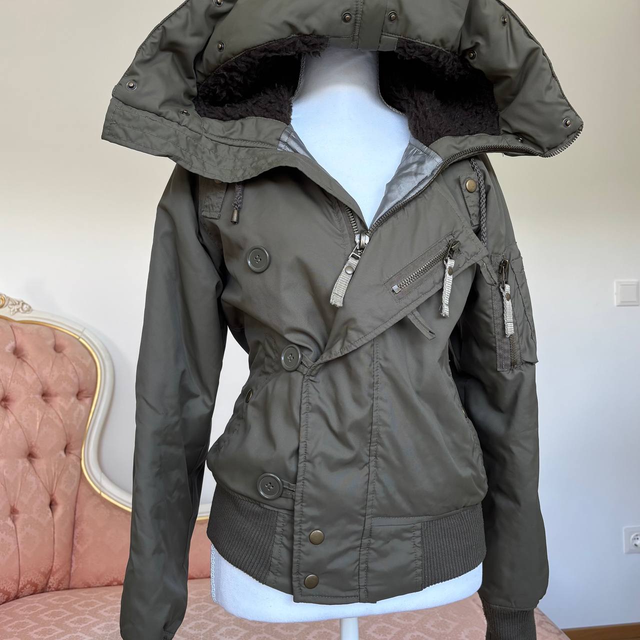 Vintage y2k puffer coat
