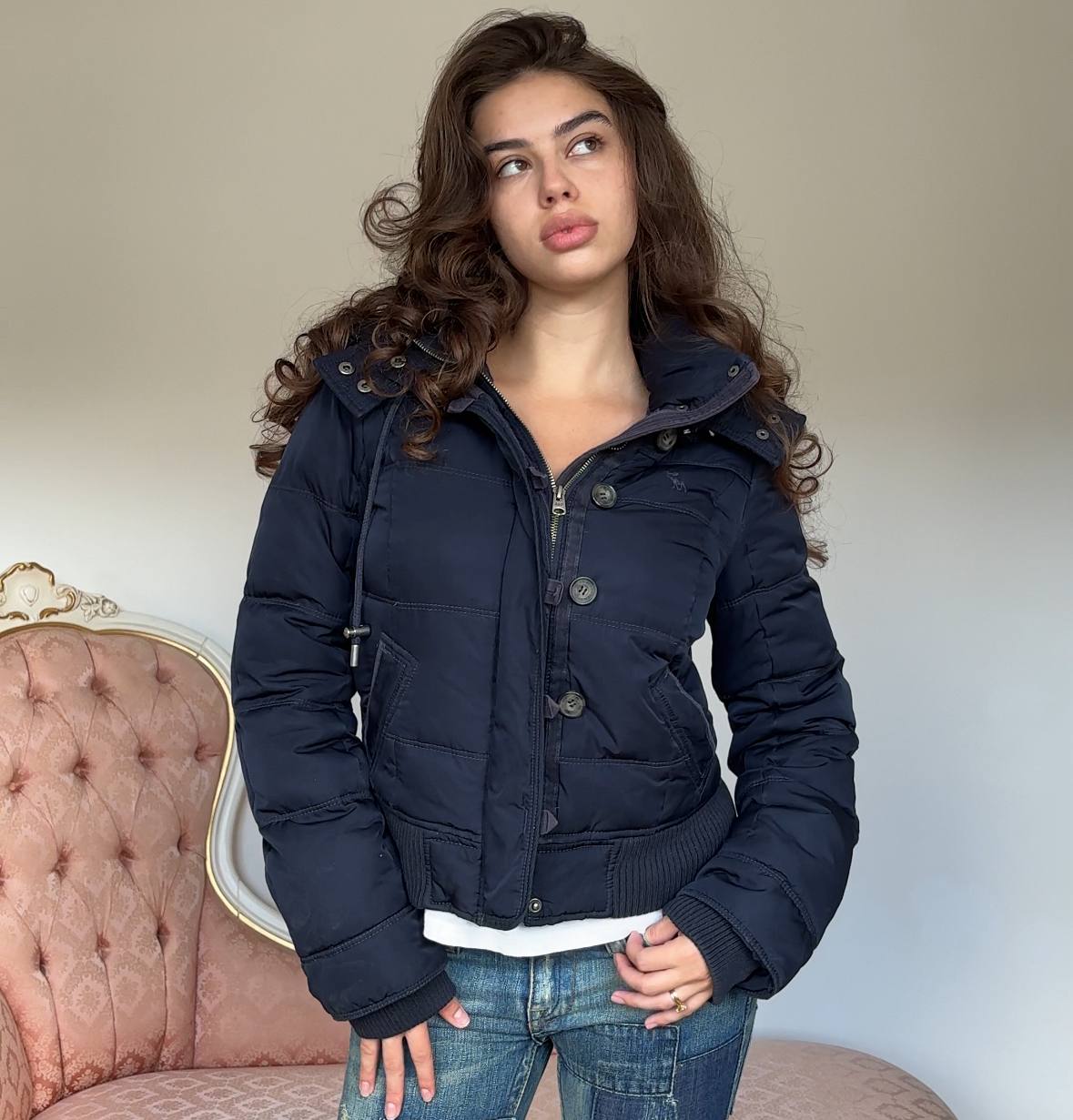 Abercrombie and Fitch puffer coat