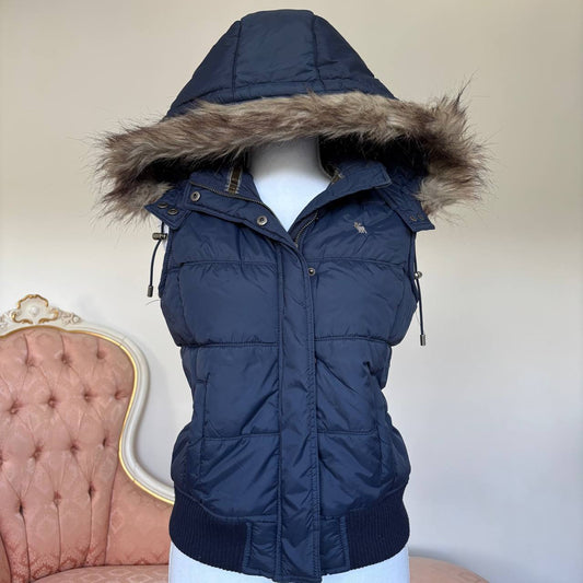 Abercrombie and Fitch sleeveless puffer