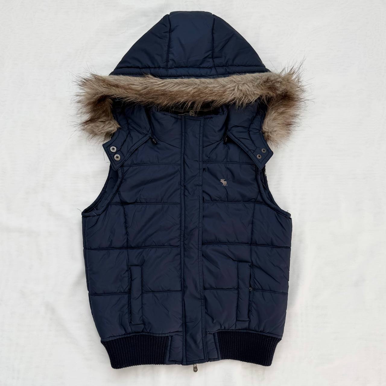 Abercrombie and Fitch sleeveless puffer