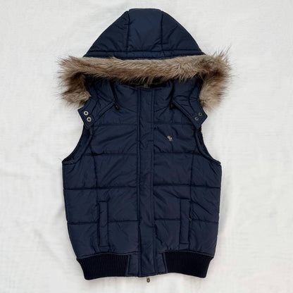 Abercrombie and Fitch sleeveless puffer