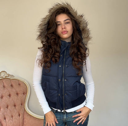 Abercrombie and Fitch sleeveless puffer