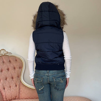 Abercrombie and Fitch sleeveless puffer