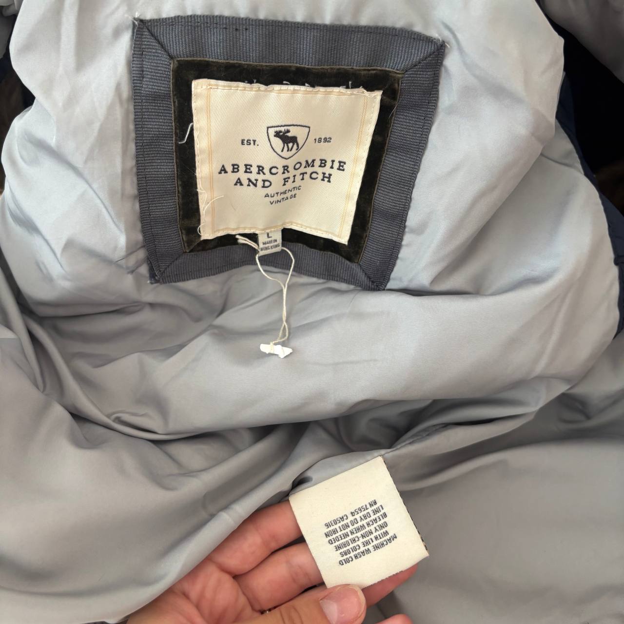 Abercrombie and Fitch sleeveless puffer