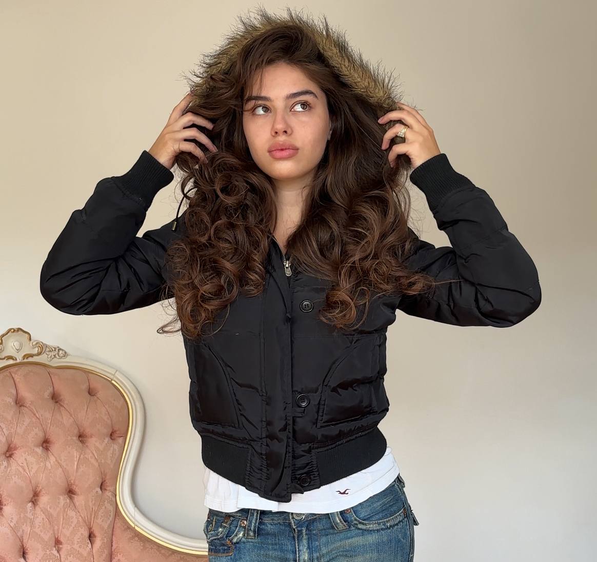 Abercrombie and Fitch puffer coat