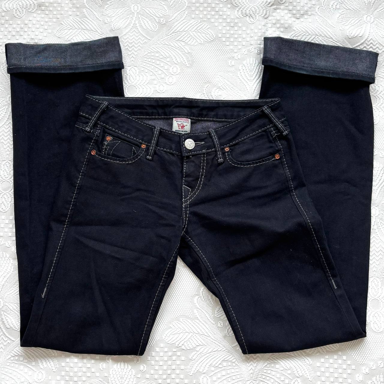 True Religion flared straight jeans