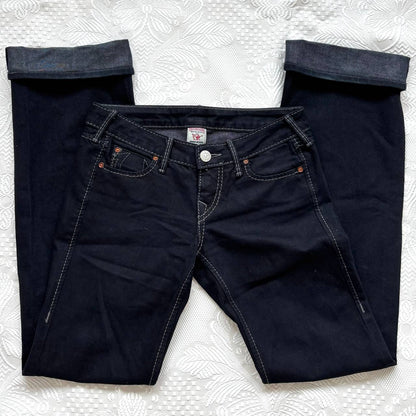 True Religion flared straight jeans