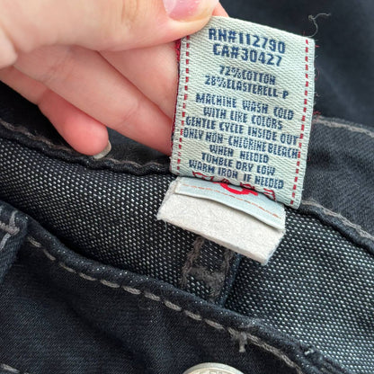 True Religion flared straight jeans