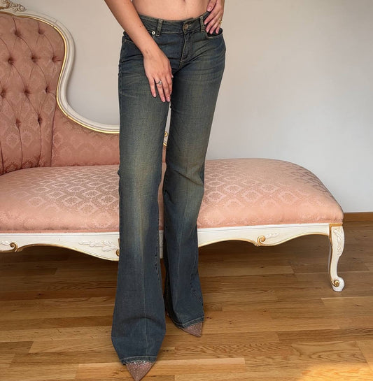 Twin Set flared jeans washed jeans