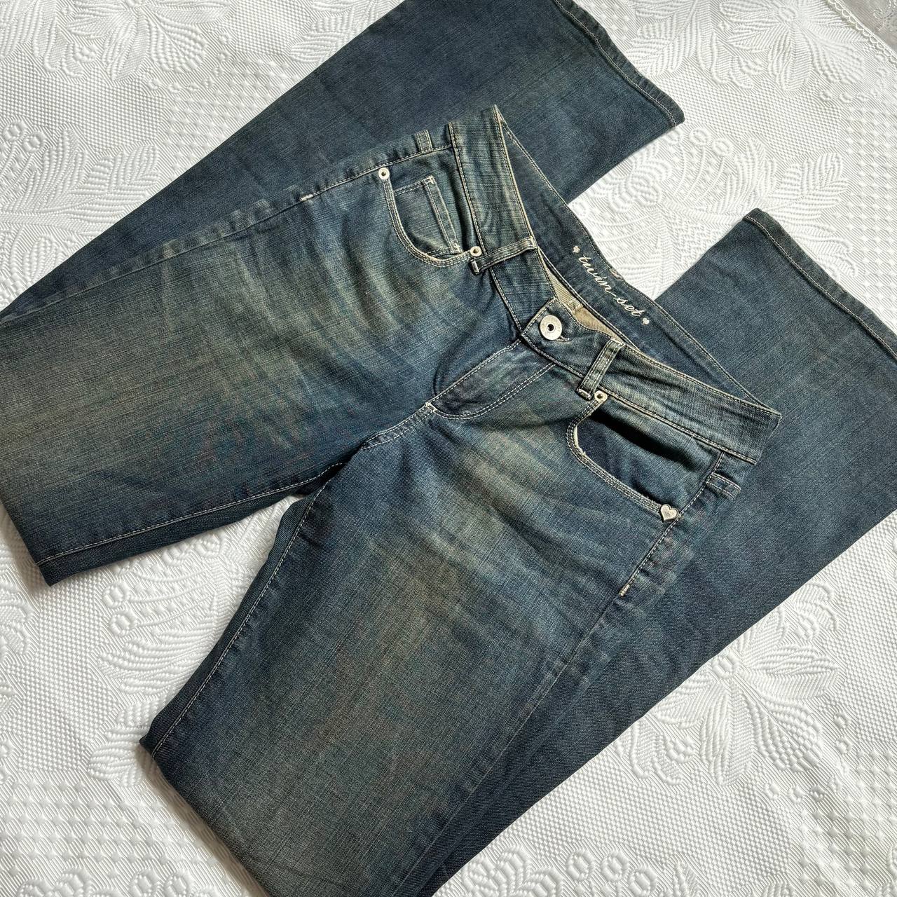 Twin Set flared jeans washed jeans