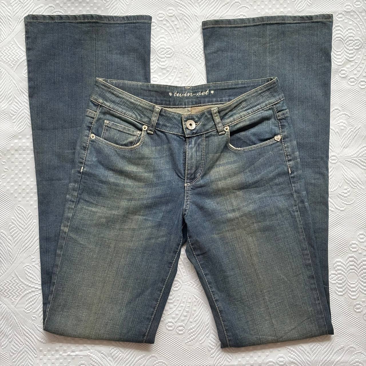 Twin Set flared jeans washed jeans