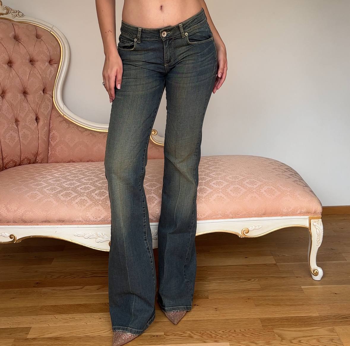 Twin Set flared jeans washed jeans
