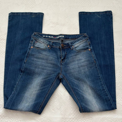 Jennyfer Jeans flared jeans low rise