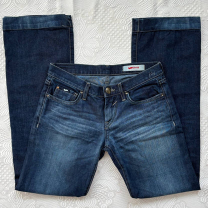 Gas flared jeans low rise