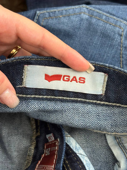Gas flared jeans low rise