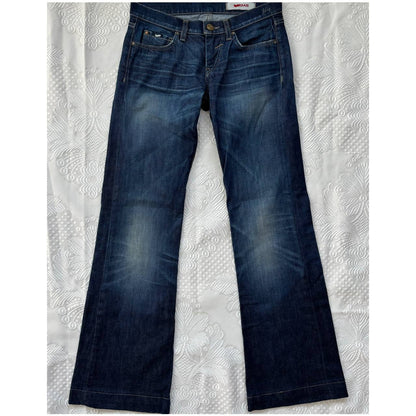 Gas flared jeans low rise