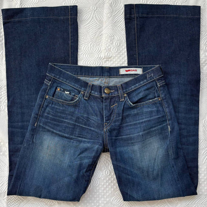 Gas flared jeans low rise