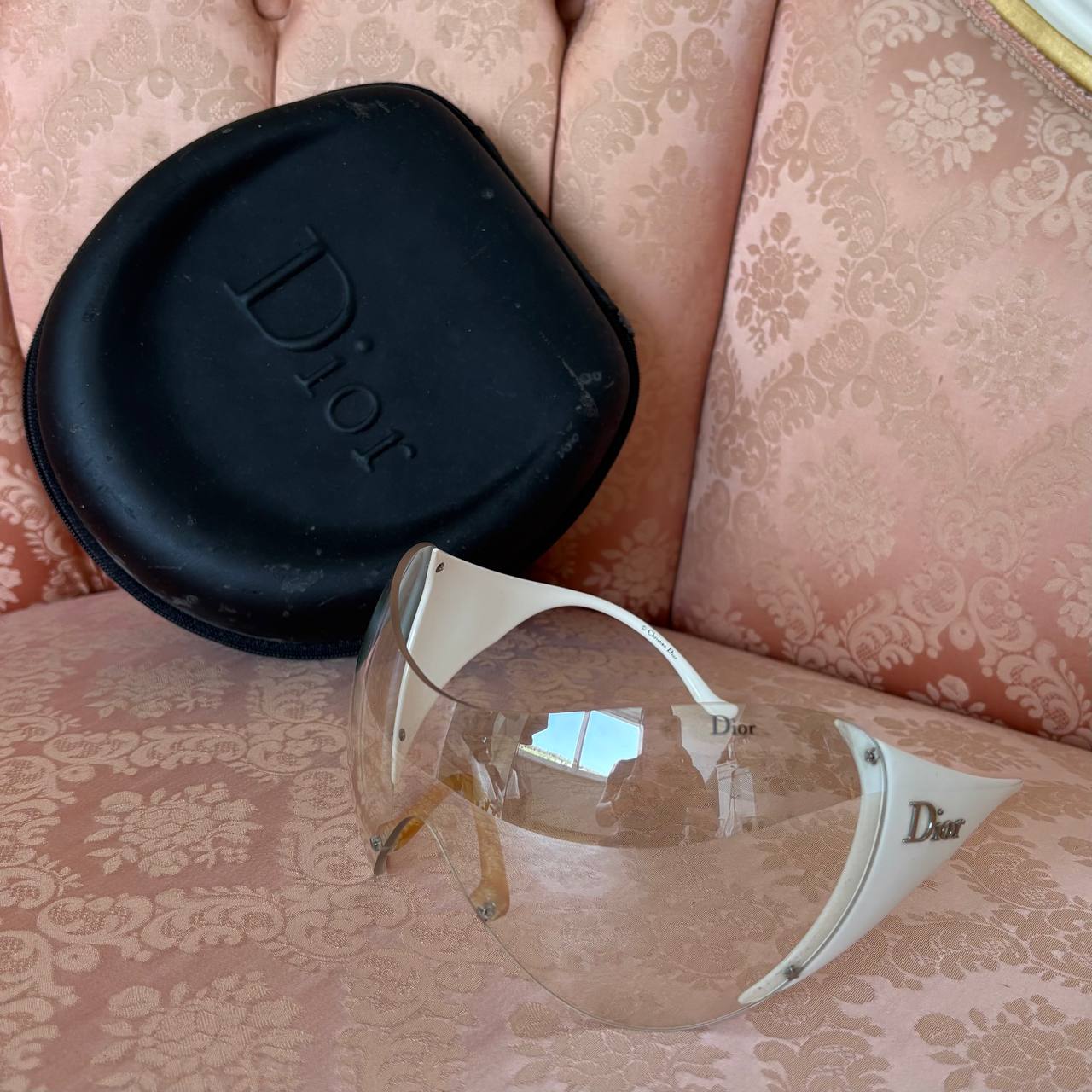 Dior sunglasses ski vintage rimless