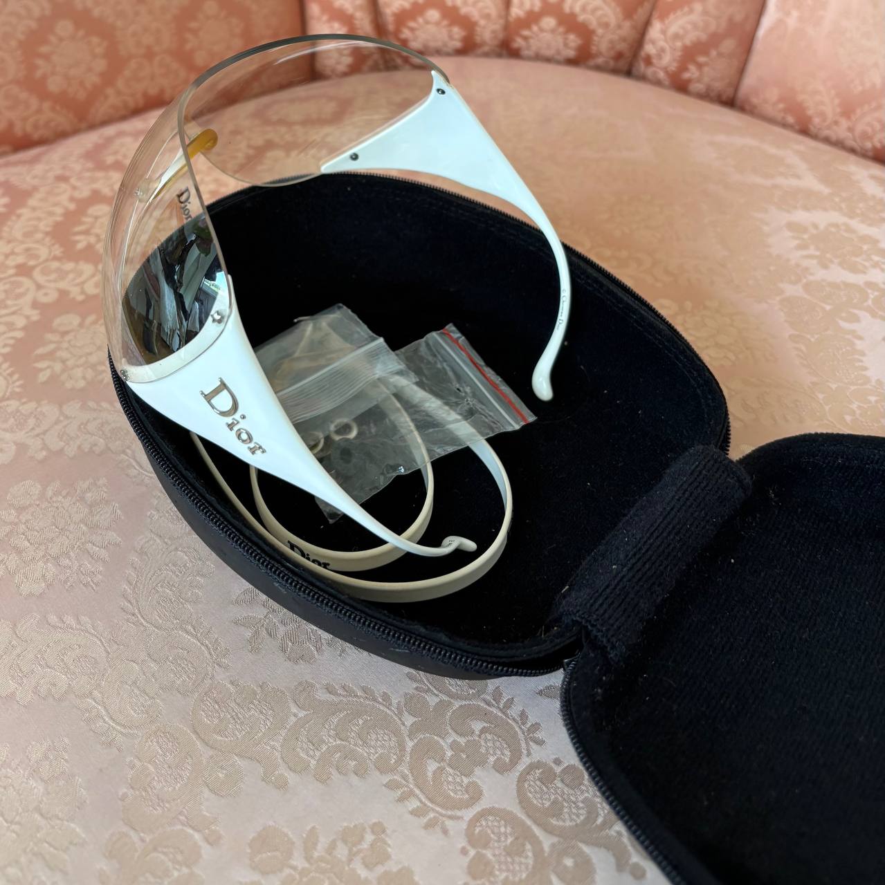 Dior sunglasses ski vintage rimless