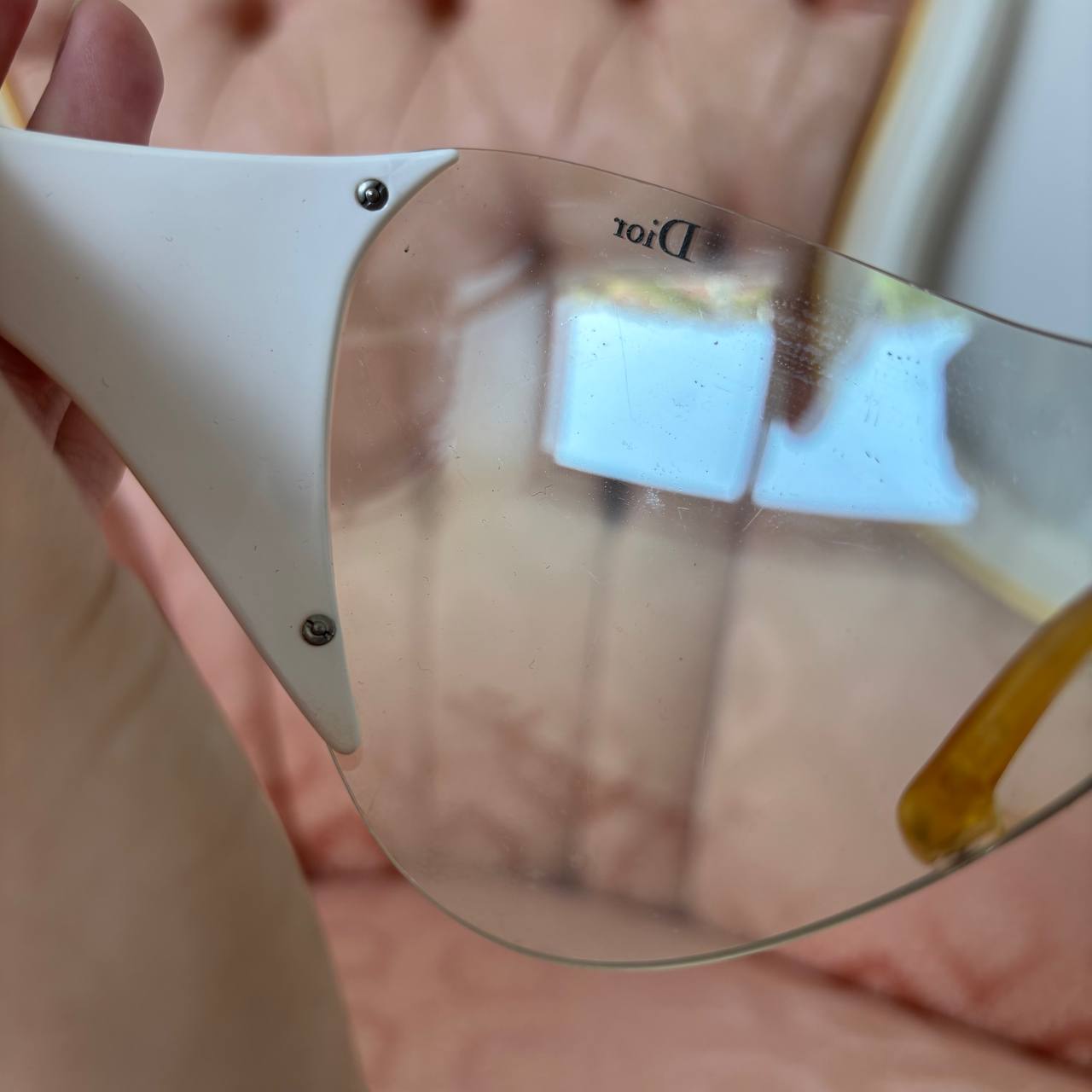 Dior sunglasses ski vintage rimless