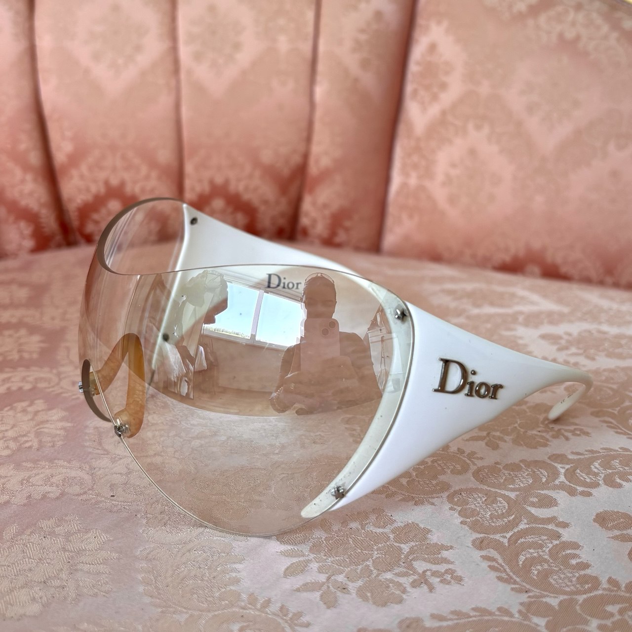 Dior sunglasses ski vintage rimless