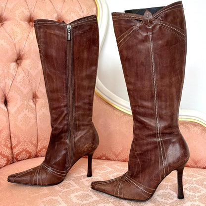 River Island boots stiletto pointed heels