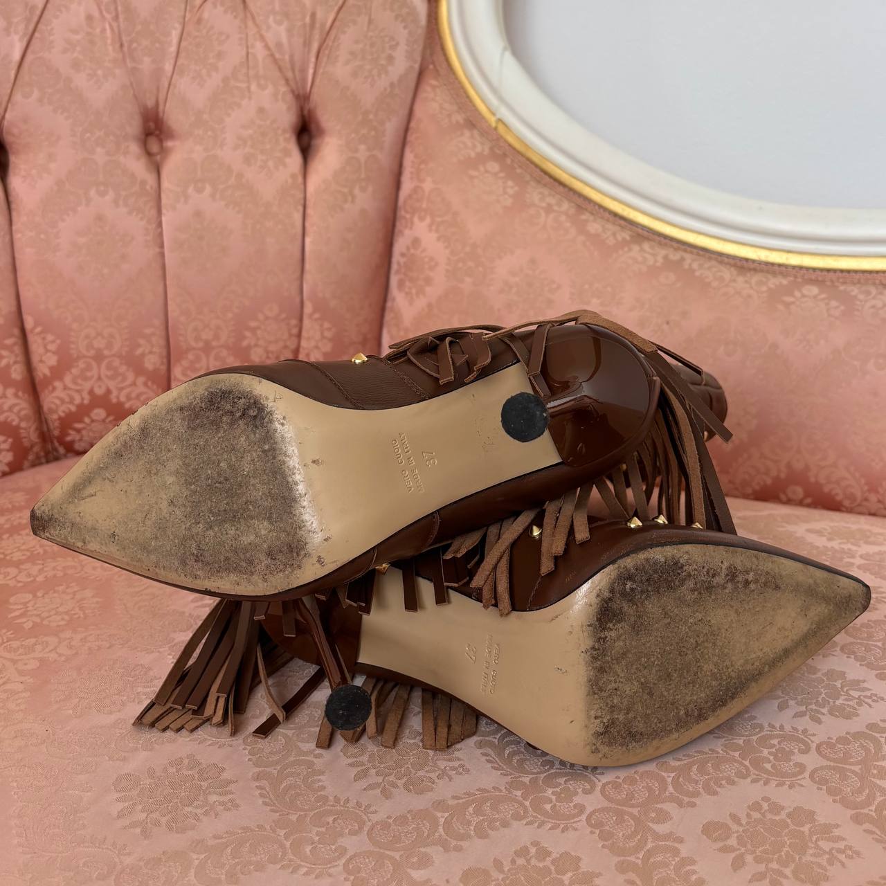 Italian luxury designer cowboy boots