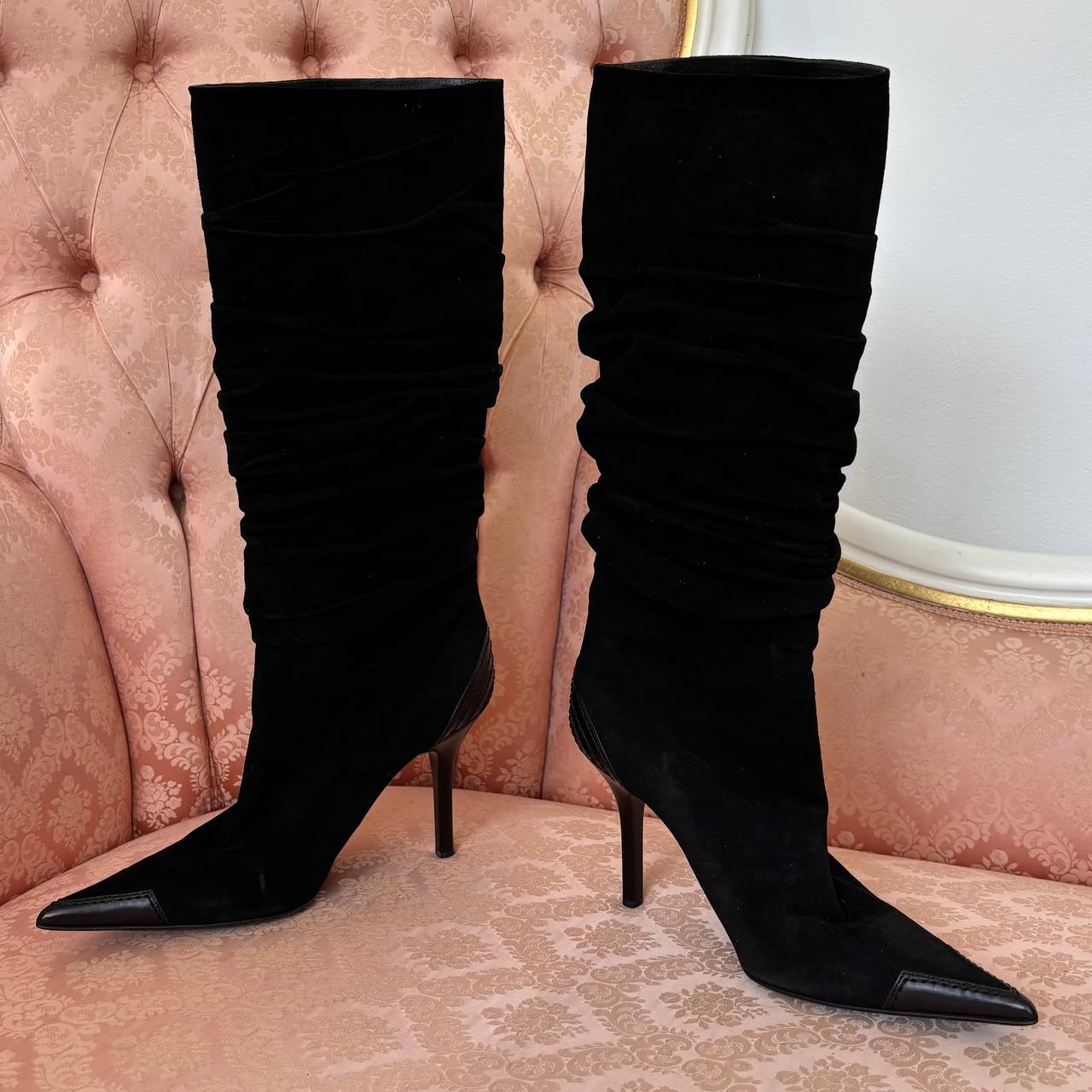 Dior boots vintage pointed heels